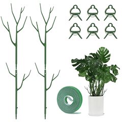 クロスボーダー緑植物クライミングサポートフレーム取り外し可能植物サポート杭セット枝状適用植物鉢植え