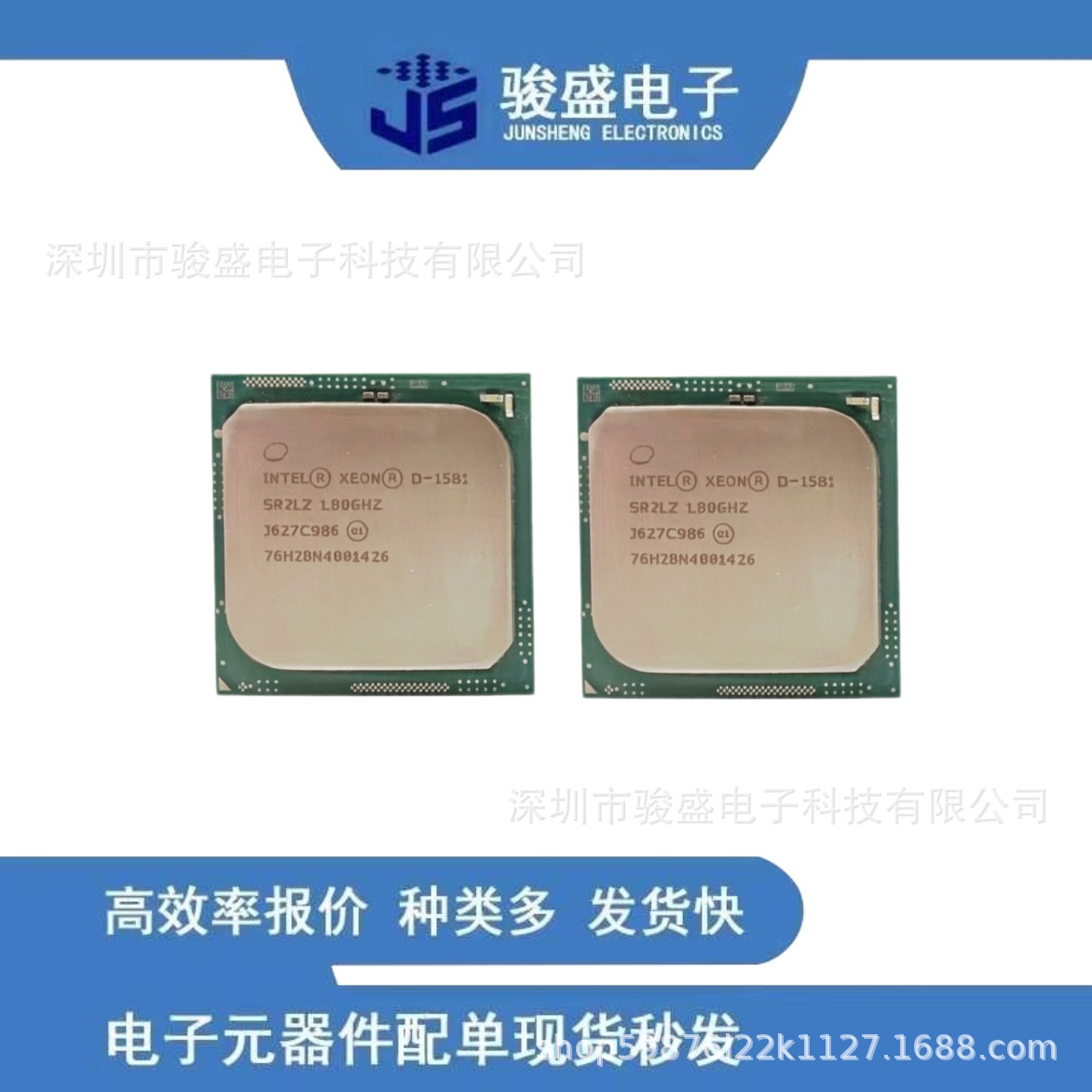 D-1581 BGA CPU çipi
