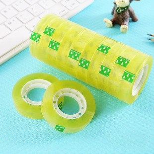 Transparent small adhesive tape for student office transparent small adhesive tape 1.2cm adhesive tape Mini small size adhesive tape factory wholesale