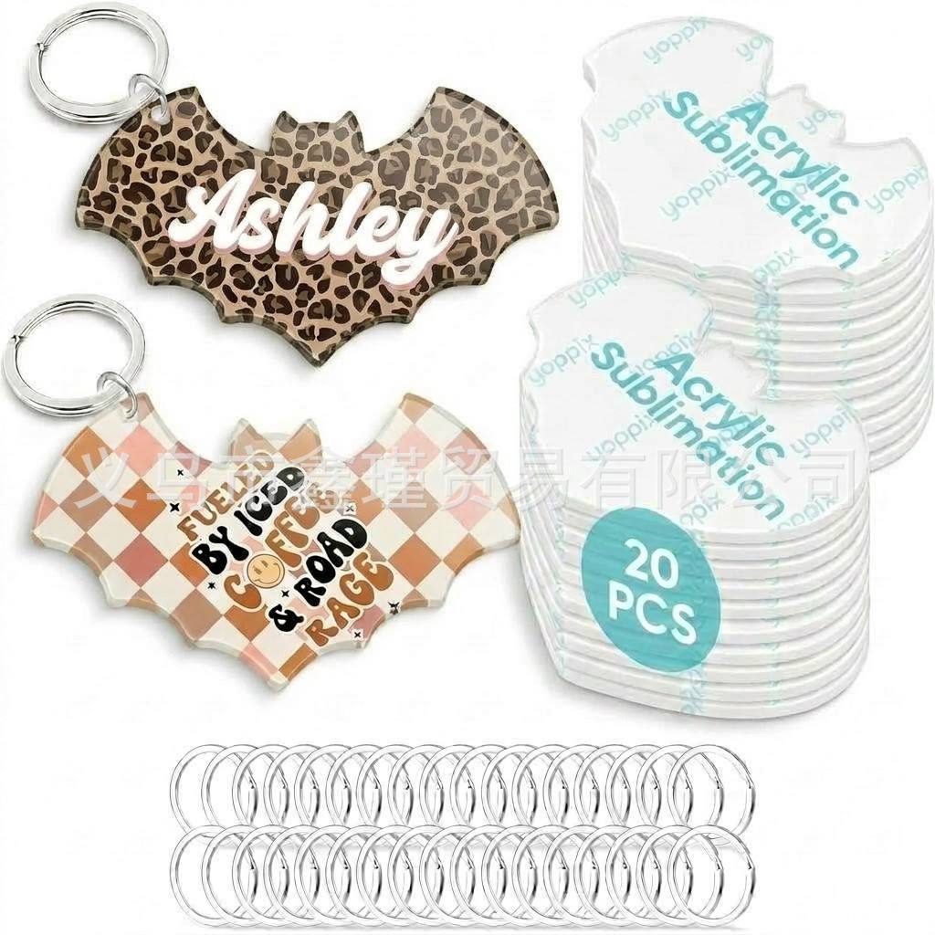 Claves de Navidad tarjetas de llaves tarjetas de hotel tarjetas de llaves acrílicas colgantes de llaves joyerías al por mayor