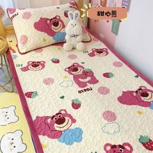 学生宿舍牛奶绒床盖单件加厚保暖绗缝铺底绒毯床单男女生毛毯垫子