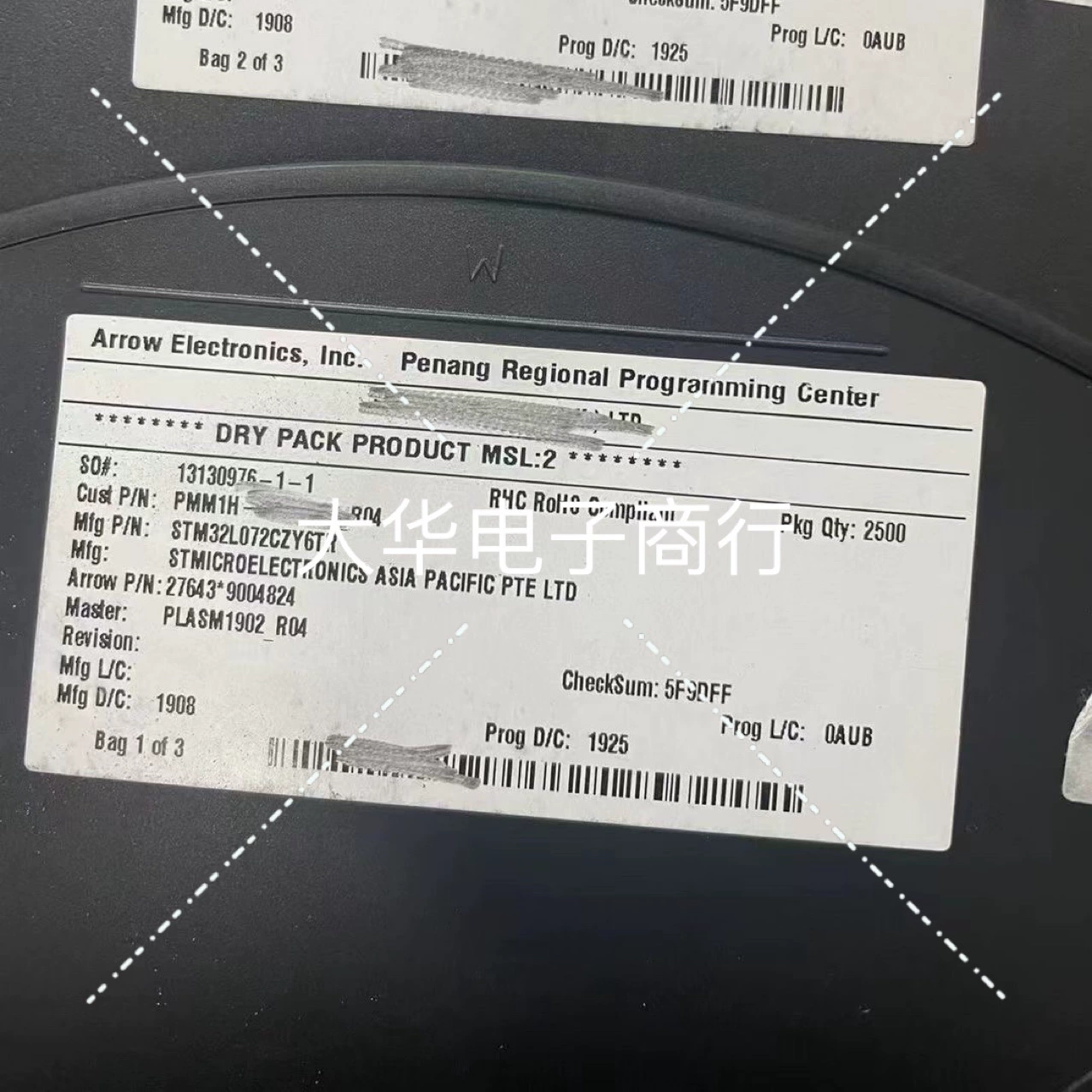 Микроконтроллер STM32L072CZY6TR WLCSP49 32-битный микроконтроллер ARM с оригинальным заказом