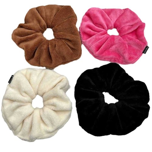 Super Large Home and Outdoor Towel, Hair Ties, Dry Towel, Elegant Simple Style, Autumn and Winter Super Large Plush Large Intestine Hair Ties, Hair Ribbons