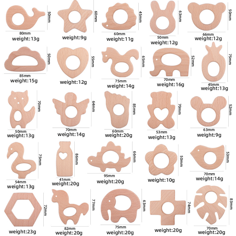 Nuevo bebé suministros de haya juguete bebé molar dibujos animados pájaro dinosaurio erizo unicornio mordedor