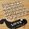 Wooden self-adhesive letters and numbers, decorations for kindergarten, accessory, props, English letters, handmade, hand painting