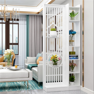 L7 Entrance Cabinet Partition Shoe Cabinet Integrated Living Room Entry Light Luxury Style Entrance Simple Storage Rack Facing the Door Decorative Cabinet