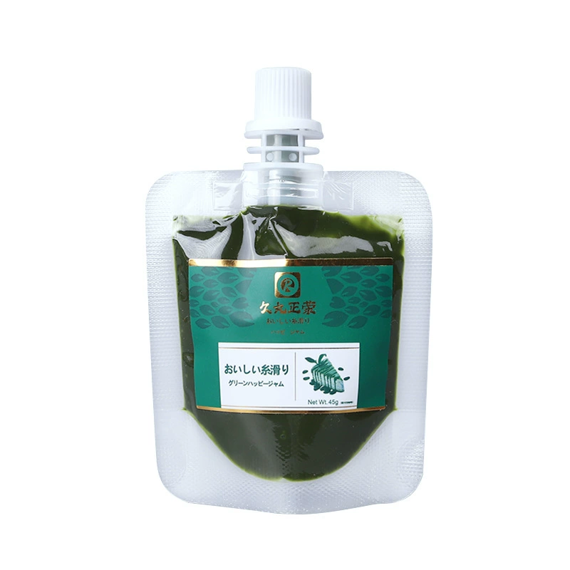 Хисамару Масаки Счастливое варенье 45 г Сладкая лапша Десерт торт Макарон чай с богатым фруктовым кремом Зеленый джем