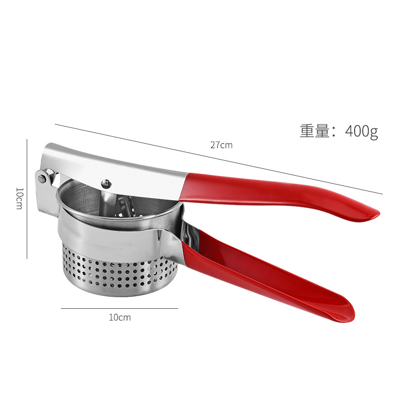 Acero inoxidable exprimidor manual de la patata exprimidor de limón prensa de barro prensa de ajo cocina vegetal Prensa