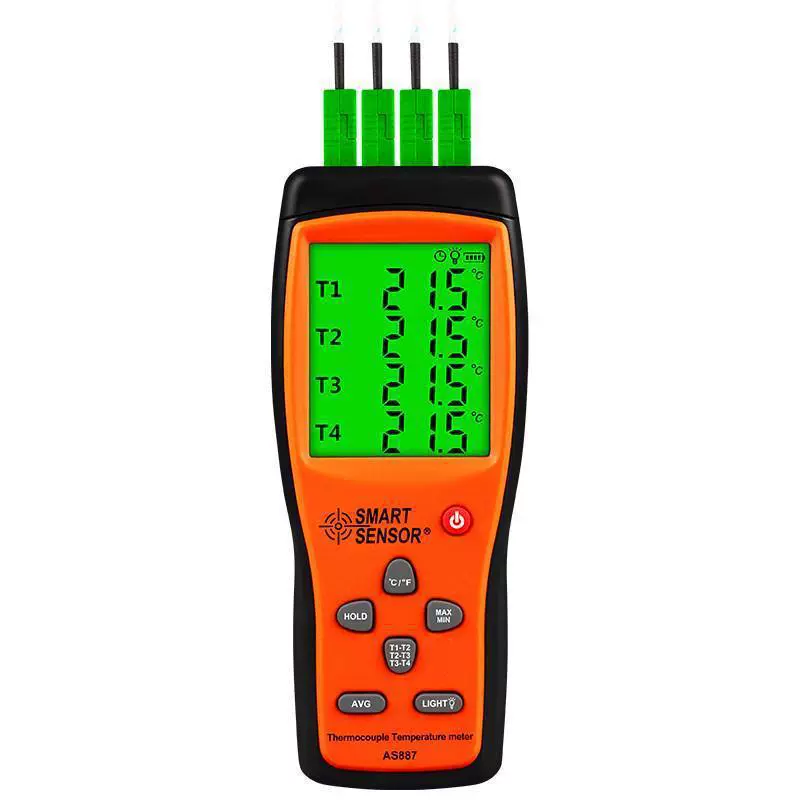 Химма AS877/AS887 цифровой контактный термометр типа K термопара термометр термометр высокой точности