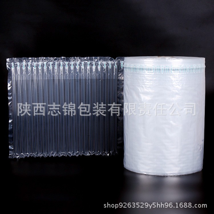 防震摔气柱袋气柱片材抗压空充气袋减震缓冲气泡柱气柱包装袋卷材