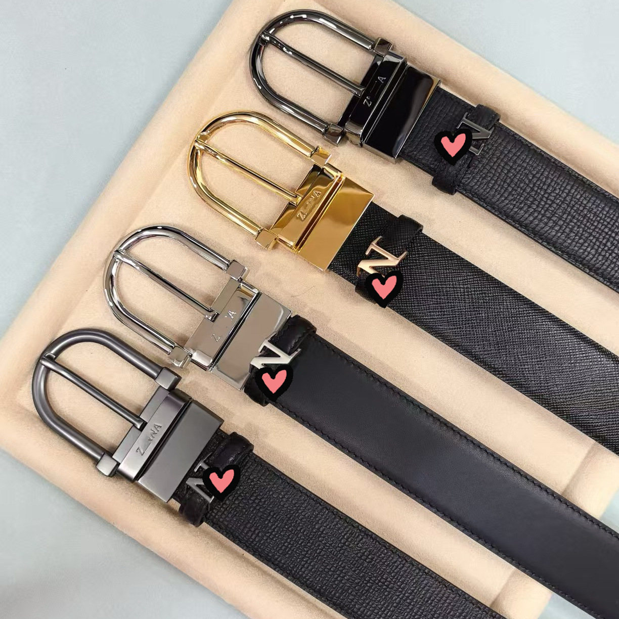 Universal elite leather belt for leisure