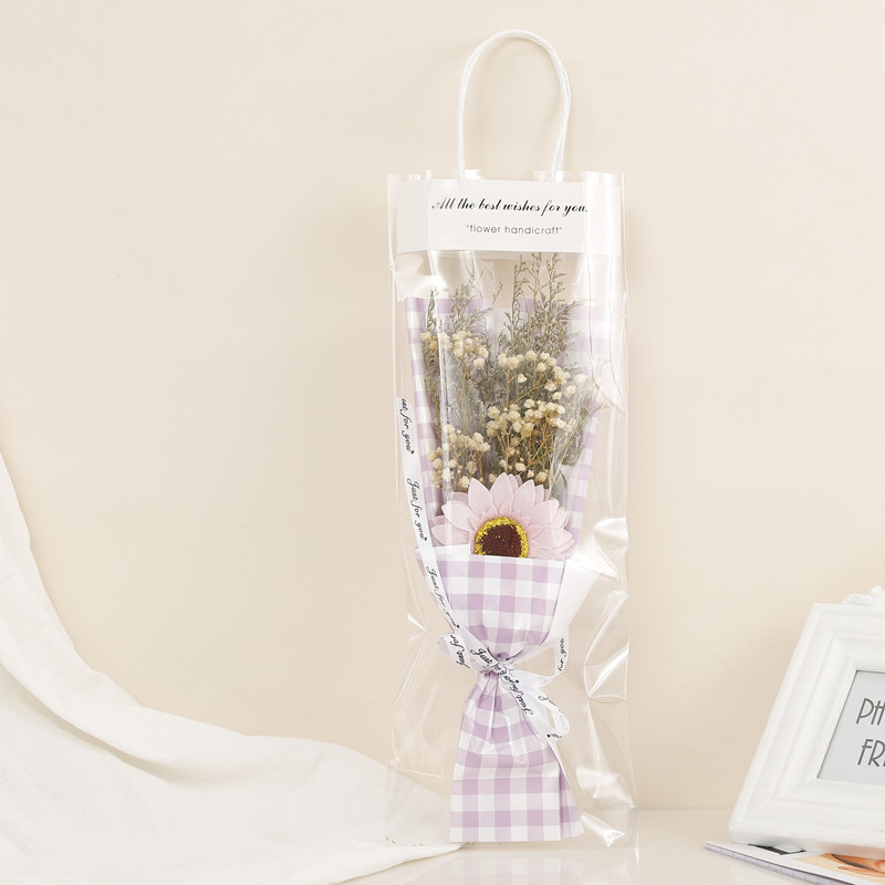 Festival de la diosa Sanba pequeño regalo estrellado flor seca girasol ramo actividad de vacaciones chica novias regalo de cumpleaños