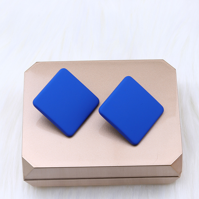 10g Weight Ear Studs Classification 1 Pair Quantity Daily Occasion Acrylic Material Geometric Pattern Women'S Gender Stoving Varnish Design Simple Style Style 1 Pair Simple Style Geometric Stoving Varnish Arylic Ear Studs 8