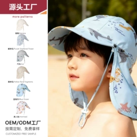 儿童泳衣;儿童帽;连体泳衣