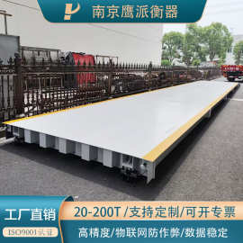 源头工厂高精度地磅秤50T80T100吨9米12米15米18米全钢加厚防作弊