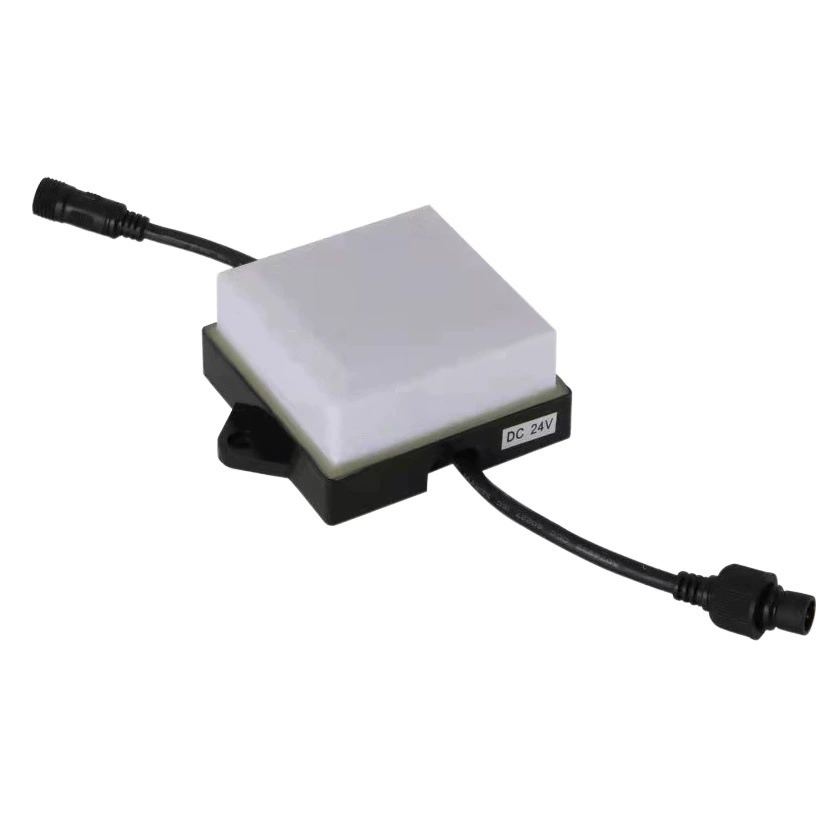 220 В точечный источник света Открытый водонепроницаемый 5 см пиксельный свет 10 см конные ходовые огни красочный круглый квадратный точечный свет