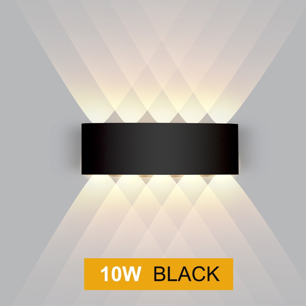 Lám pared led impermeable al aire libre foco exterior interior y corativa fondo pasillo escalera