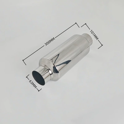 Customized car modification stainless: Exhaust pipe - 03-122563-interface-300-long-straight-through