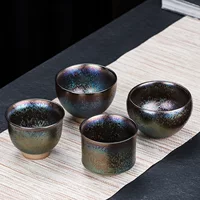Colorful big retro tea cup, ceramic tea set, wholesale