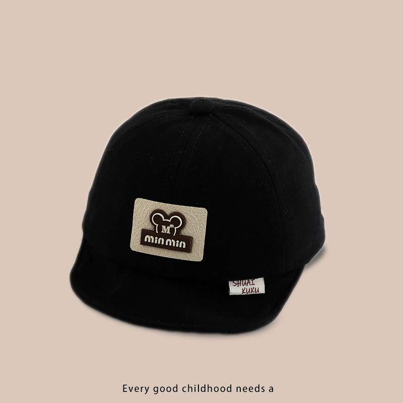 Sombreros para bebés primavera y otoño delgados, gorras de lengua super lindas para niños y niñas, gorras de béisbol de protección solar con bordes suaves