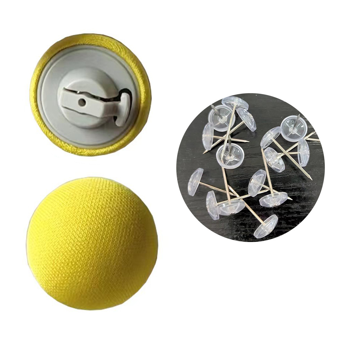 1 желтая Шлифовальная головка Gabu (с пластиковыми гвоздями)