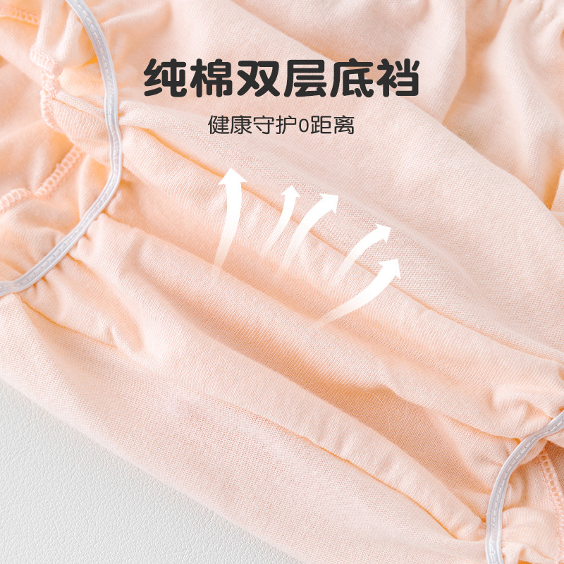 Ropa interior del bebé verano nueva clase una niña de algodón pantalones de pan de niña no clip culo pantalones cortos de la muchacha de los niños ropa interior