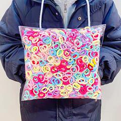 かわいい子供用ヘアバンド、女の子用ゴムバンドヘッドバンド、ベビーヘアゴムバンド、小さなゴムバンド、キャンディーカラーのタオルリングヘッドバンド