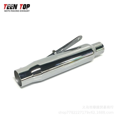 Motorcycle Modified Harley Triumph Exhaust manifold - type-a-chrome-plated