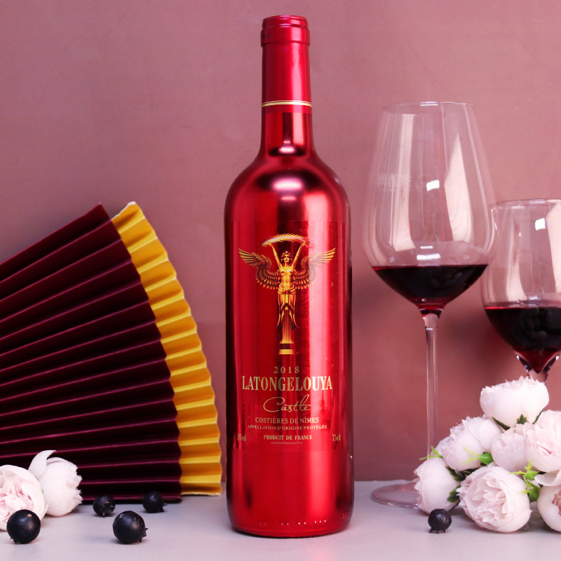 法国进口干红葡萄酒厂家思私域批发代发包邮代理招商婚宴喜宴红酒