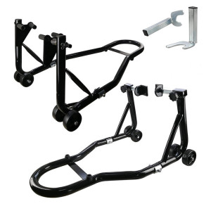 Motorcycle Stand Motorcycle Front and Rear Wheel Stand Motorcycle Lift Stand Parking Rack Motorcycle Parking Rack