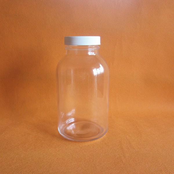 500ml透明玻璃瓶 厨房收纳瓶 密封存储罐