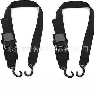Car Boat Transport Strap Car Boat Shipping Fixing Strap Heavy Duty Canoe Transport Pull Ring Hook