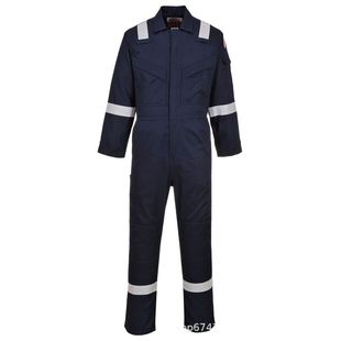 Portwest Protective Clothing Flame Retardant Anti-static Anti-uv All-in-one Work Clothes High Reflective Coveralls FR21