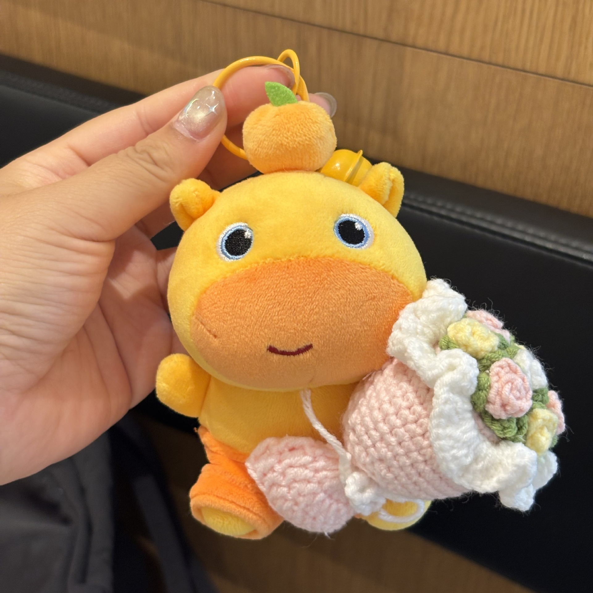 Pink bouquet - sitting lulu