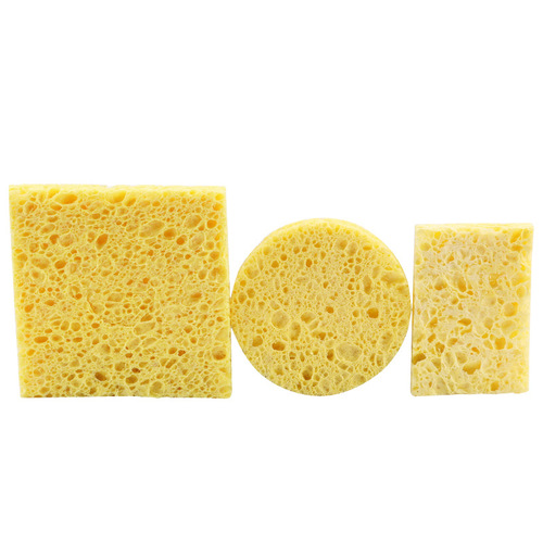 High temperature resistant sponge cleaning cotton square round square soldering iron tip soldering station cleaning high temperature sponge