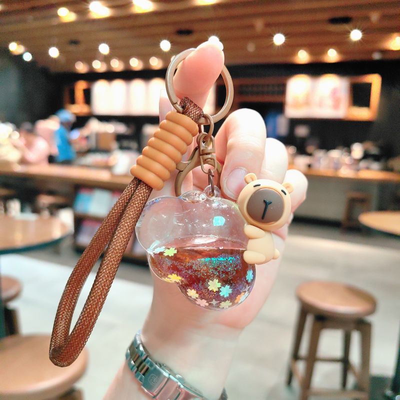 52g Weight Bag Pendant, Keychain Classification 1 Piece Quantity Holiday, Daily Occasion Acrylic Material Cartoon Character Pattern Unisex Gender Cute Style 1 Piece Cute Cartoon Character Acrylic Unisex Bag Pendant Keychain 13