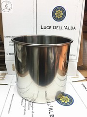 IYR7 stainless steel no handle soup pot inner pot 22cm straight white steel bucket inner bucket 20/25/30cm