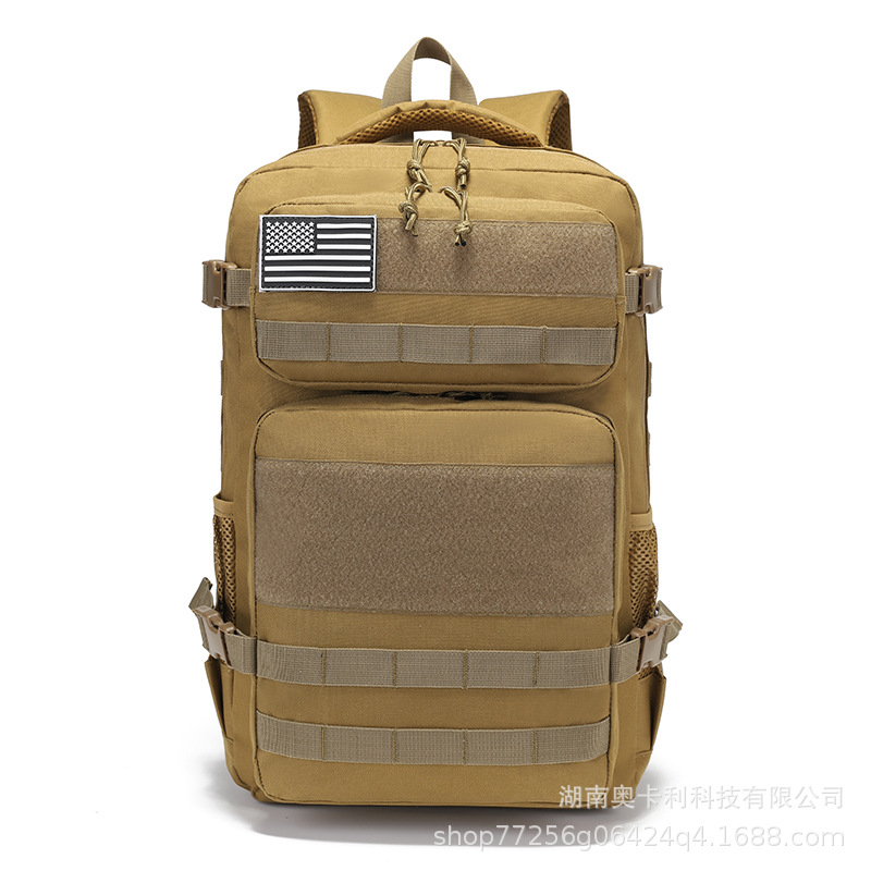 新款军迷3P战术背包双肩包迷彩牛津布登山包旅行突击背包厂家直发