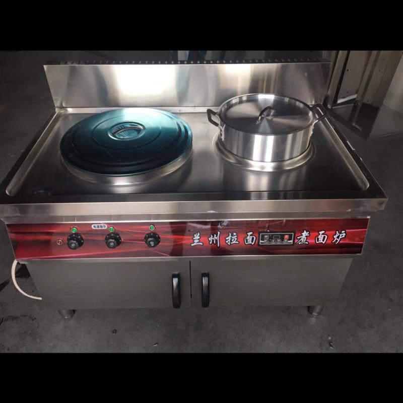 두 개의 결합 된 고급 전기 난방라면 오븐