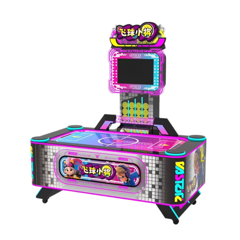 Juegos de videojuegos de hockey para niños, máquinas de entretenimiento a gran escala, fabricantes de equipos deportivos de moda, batallas transfronterizas, monedas