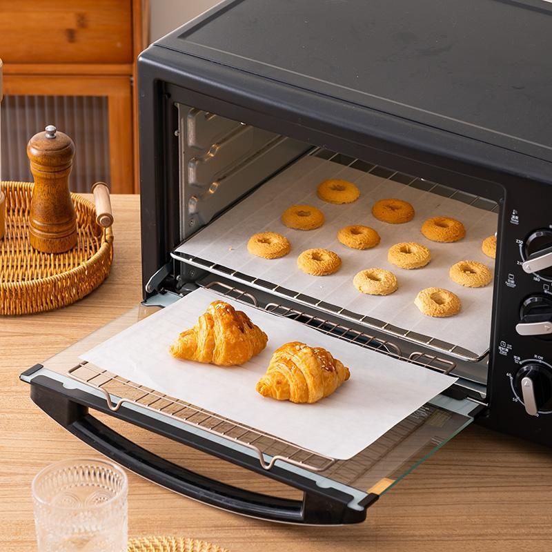 【Available for delivery in Xinjiang】Oven oil paper for baking and grilling, baking tray paper, barbecue paper, food oil-absorbing paper, rectangular shape