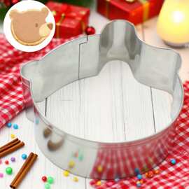 厂家批发饼干模具家用小熊饼干模具不锈钢胚烘焙特价