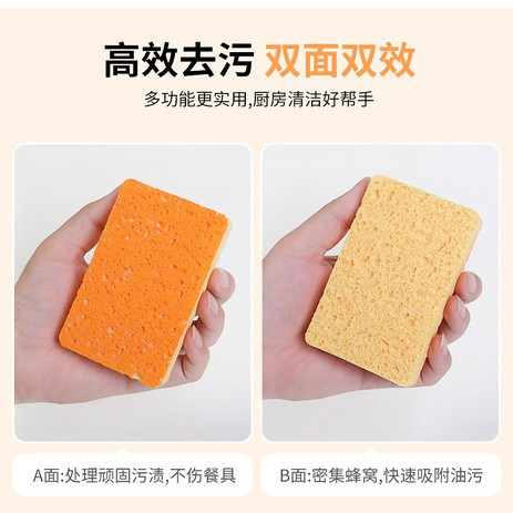 Limpieza de cocina multifuncional limpieza de contaminación de aceite esponja limpia buena higiene