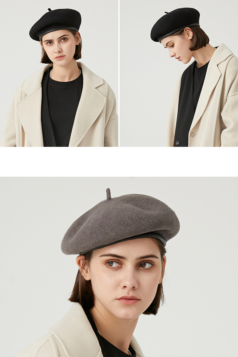 Engelsk ullberet barn vår sommer nisjemaler allsidig ullansikt liten høst- og vinterknopp_voghion.com