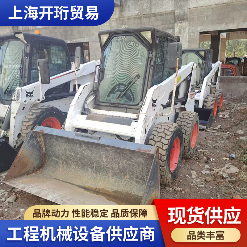 Used Skid-Steer Loaders, Imported Bobcat Loaders, Convenient for Warehousing and Logistics, Quick Response, Skid-Steer Loaders