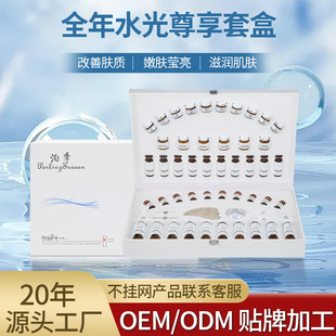 Water Light Original Solution Kit Salmon Dna Sodium Ekdoin Beauty Salon Special Hydrating Moisturizing and Purifying Kit