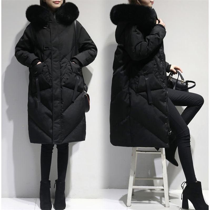 Women's Clothing plus size women's down cotton jacket thickened cotton coat_voghion.com