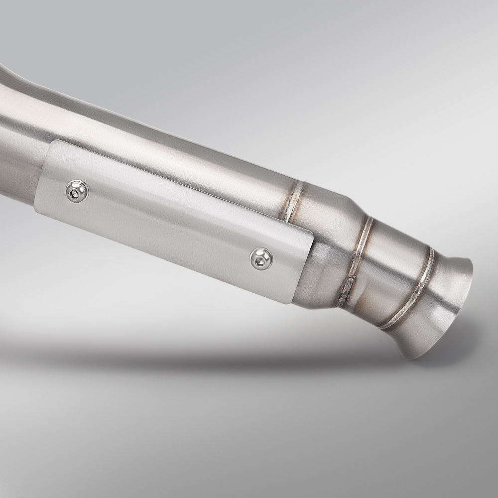 Motorcycle Exhaust Pipe Modification: Cfmoto 800Nk Stainless Steel Integrated Mid-Tail Section Silencer, Non-Destructive Installation
