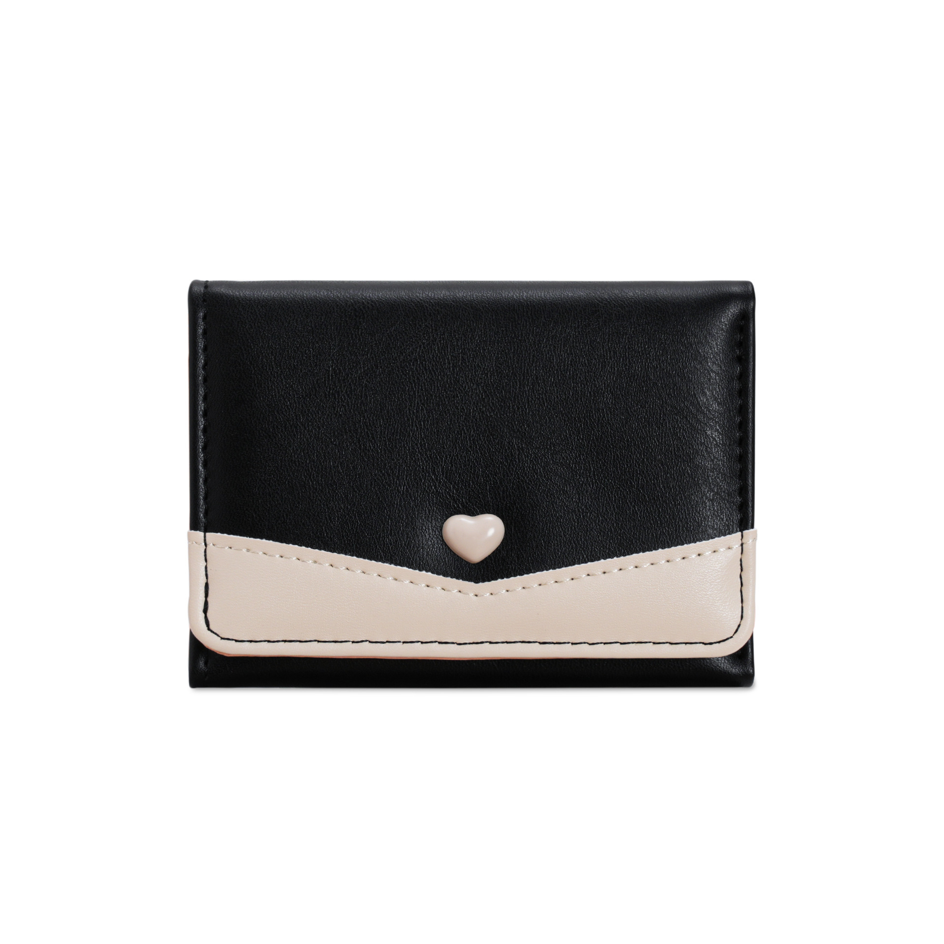 Cartera Corta de Mano para Mujer de PU Plegable y Multicapa para Uso Diario image 6