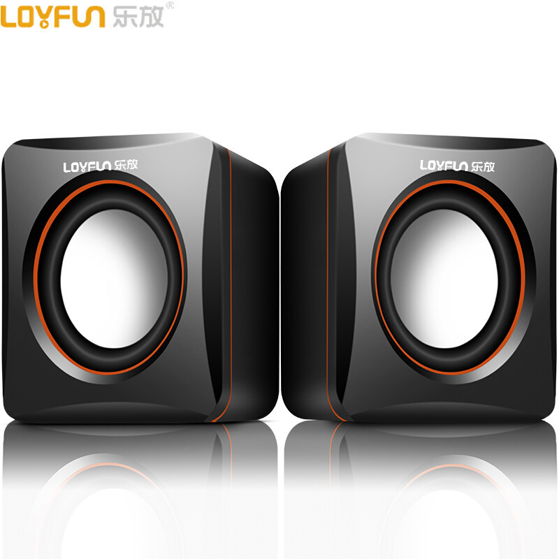 LOYFUN/ LF-701のミニスピーカーのノートパソコンのデスクトップの小さい音響はサブウーファを持ちます。|undefined